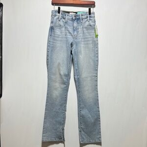 NWT Maurice’s EverFlex Light Wash Blue Slim Boot Cut Jeans size 4